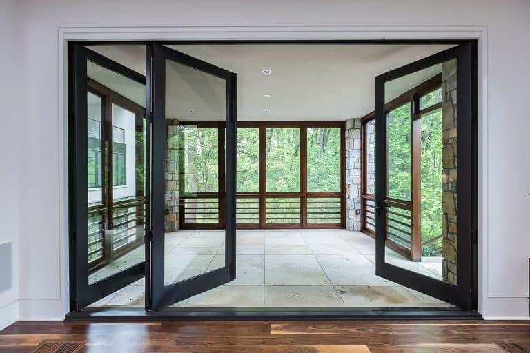 Black Large Swing Doors